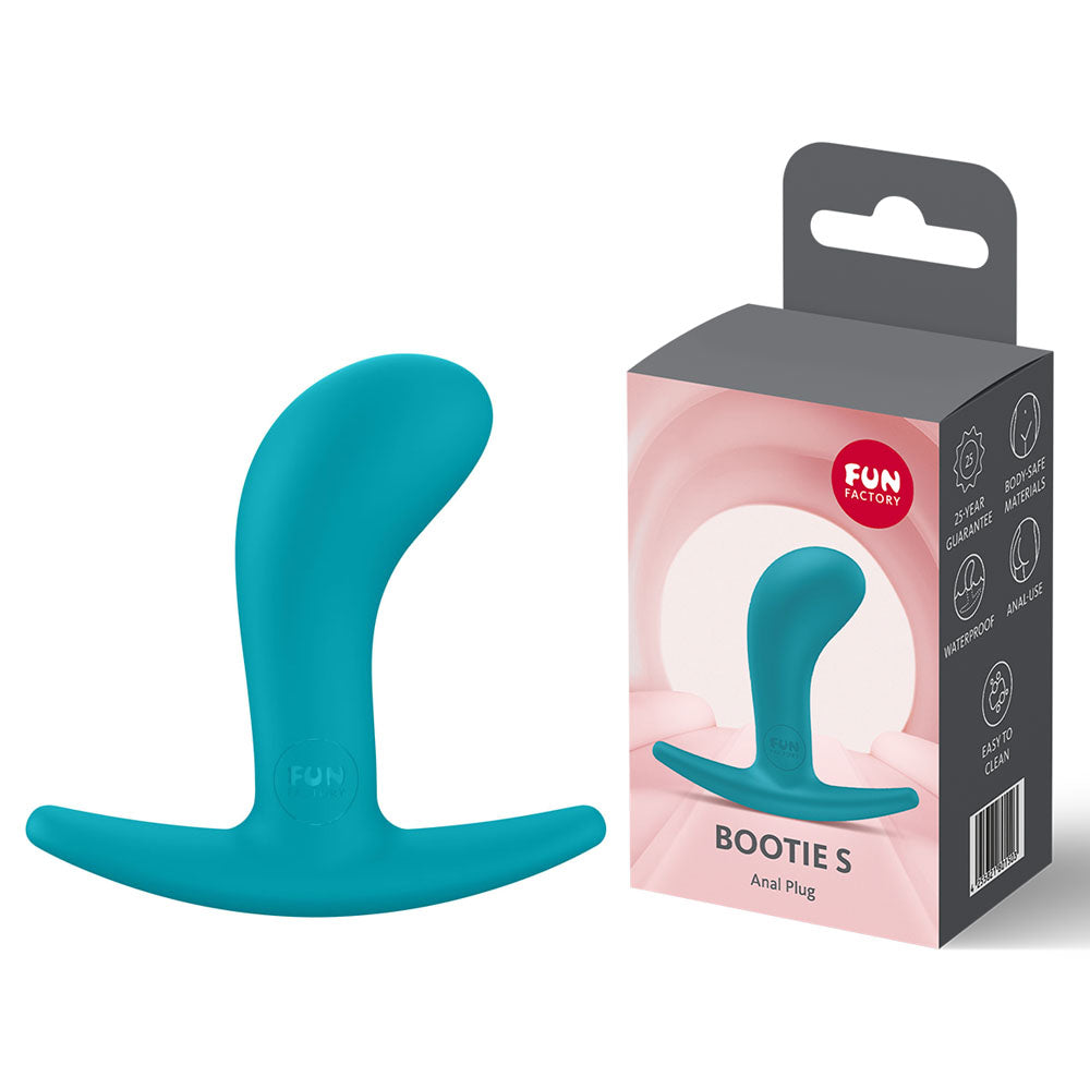 Fun Factory Bootie S - Small Butt Plug - Aquamarine