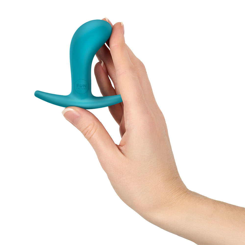 Fun Factory Bootie S - Small Butt Plug - Aquamarine