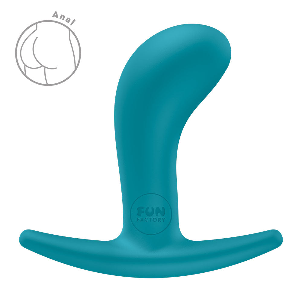 Fun Factory Bootie S - Small Butt Plug - Aquamarine