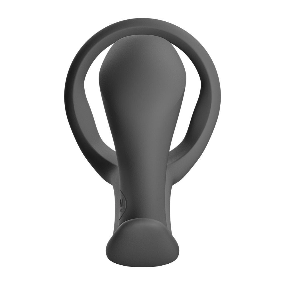 Fun Factory Bootie Ring - Cock Ring and Anal Plug - Black