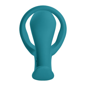 Fun Factory Bootie Ring - Cock Ring and Anal Plug - Bottle Green