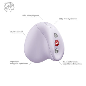 Fun Factory MEA - Rechargeable Air Pulse Clitoral Stimulator - Purple