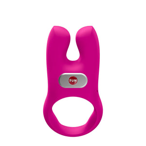 Fun Factory NOS Vibrating Couples Cock Ring - Magenta