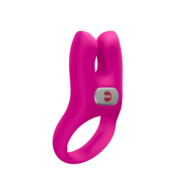 Fun Factory NOS Vibrating Couples Cock Ring - Magenta