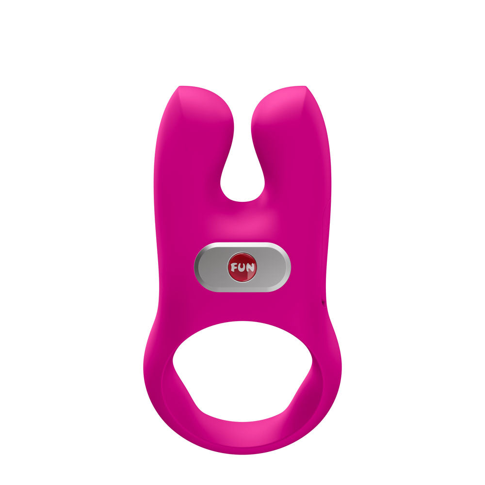 Fun Factory NOS PRO Vibrating Cock Ring - Magenta