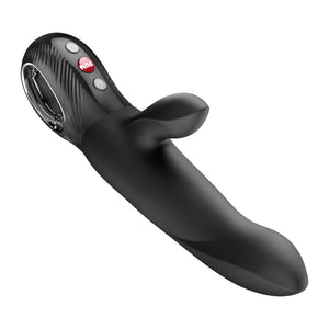 Fun Factory Bi Stronic Thrusting Rabbit Vibrator - Black