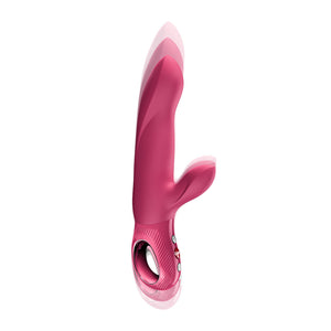 Fun Factory Bi Stronic Arc Thrusting Rabbit Vibrator - Raspberry
