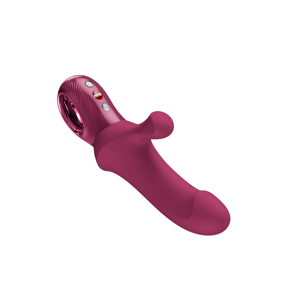 Fun Factory Bi Stronic Curve Thrusting Rabbit Vibrator - Wine Red