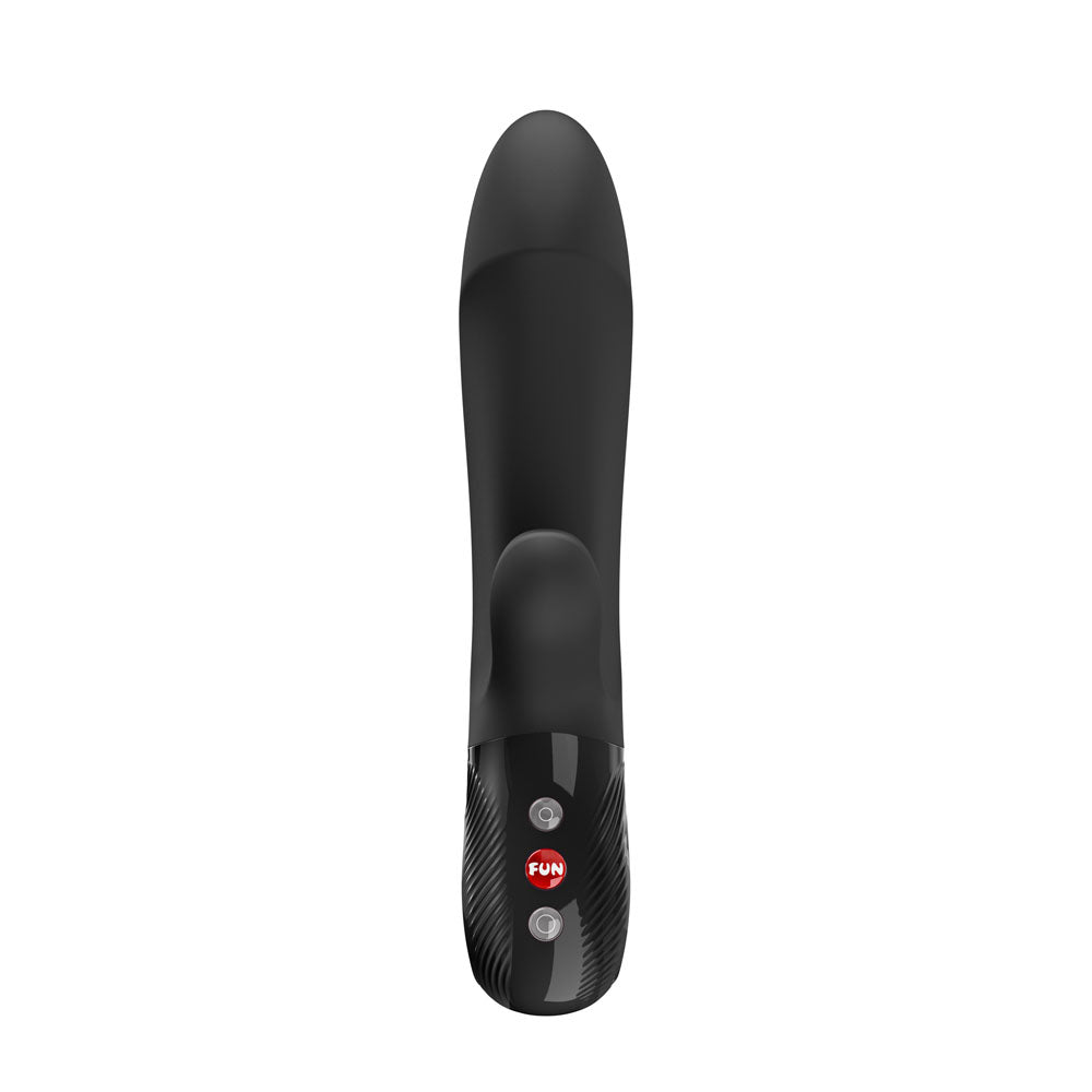 Fun Factory Bi Stronice Embrace Thrusting Rabbit Vibrator - Black