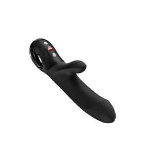 Fun Factory Bi Stronice Embrace Thrusting Rabbit Vibrator - Black