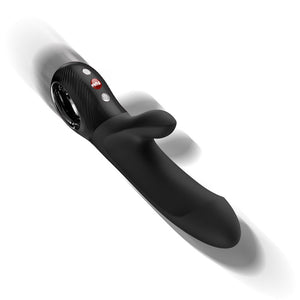 Fun Factory Bi Stronice Embrace Thrusting Rabbit Vibrator - Black