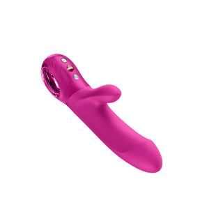Fun Factory Bi Stronice Embrace Thrusting Rabbit Vibrator - Magenta