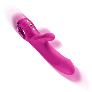 Fun Factory Bi Stronice Embrace Thrusting Rabbit Vibrator - Magenta