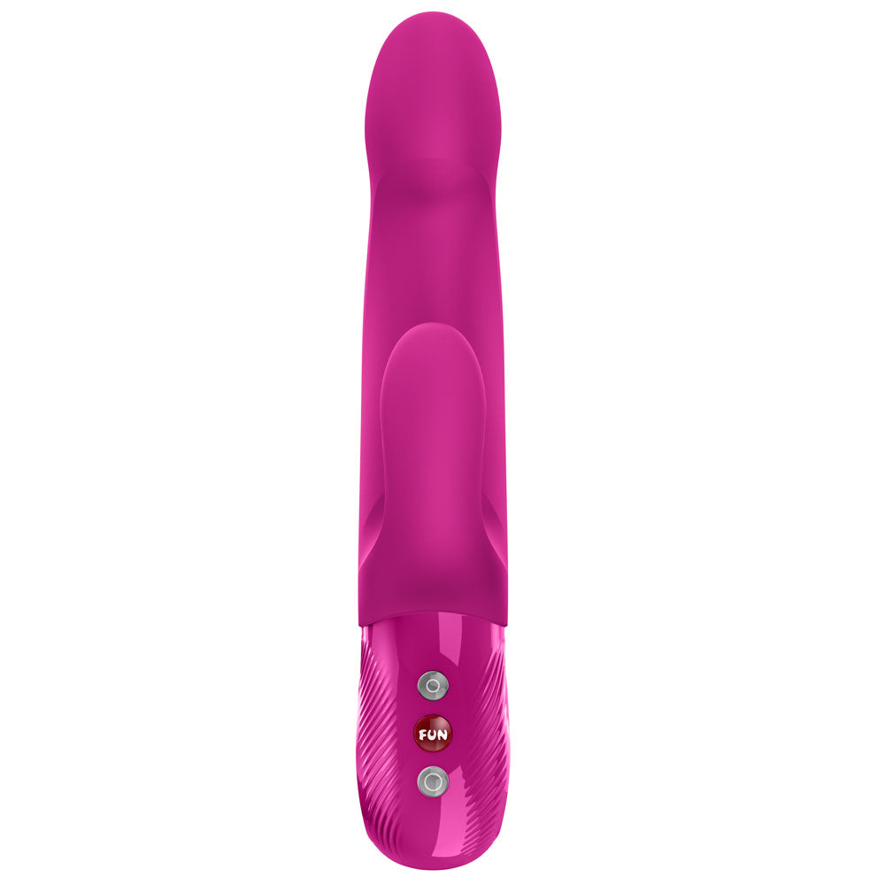 Fun Factory Bi Stronic Immerse - Thrusting Rabbit Vibrator - Magenta