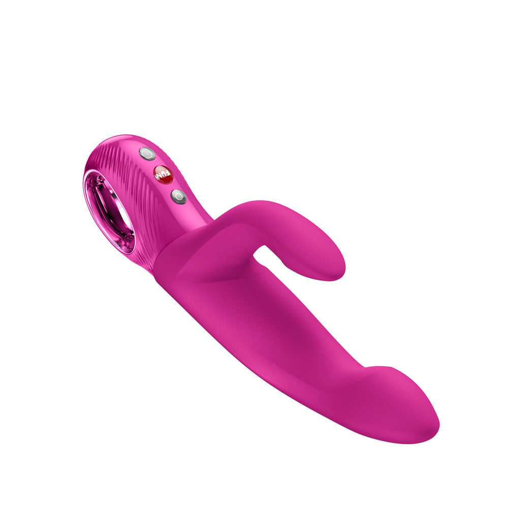 Fun Factory Bi Stronic Immerse - Thrusting Rabbit Vibrator - Magenta