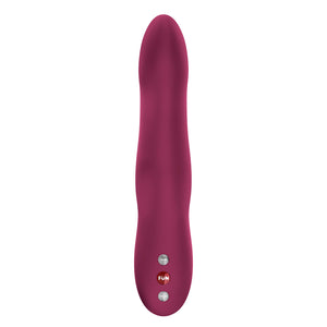 Fun Factory Stronic Wave Wine Red Thrusting Vibrator