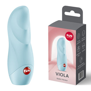 Fun Factory Viola Bullet Vibrator - Ice Blue