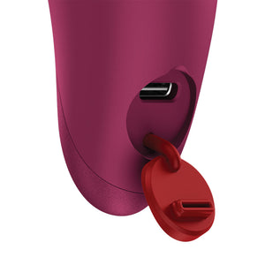 Fun Factory Charme Curved Bullet Vibrator - Wine Red