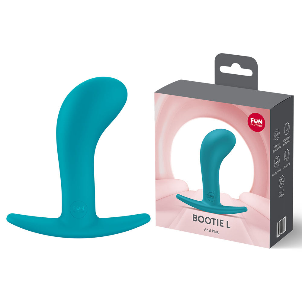 Fun Factory Bootie L Anal Plug - Aquamarine