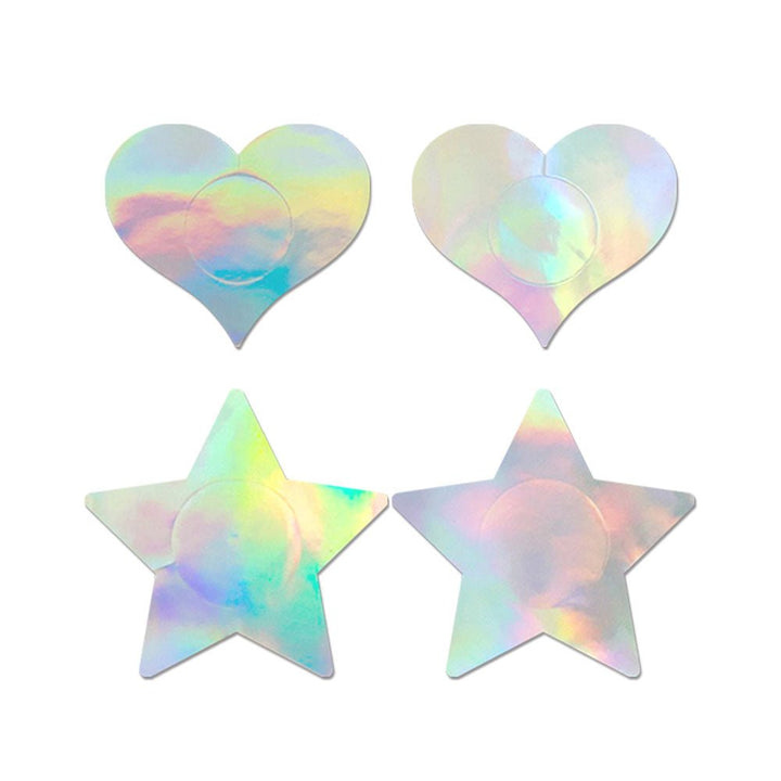 Fashion Pasties Set - Holographic - 2 Sets