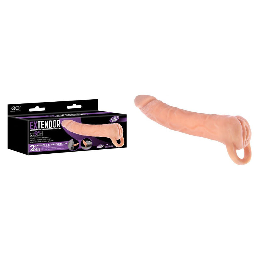 Extendor - 9 Inch 2-in-1 Penis Extender & Masturbator