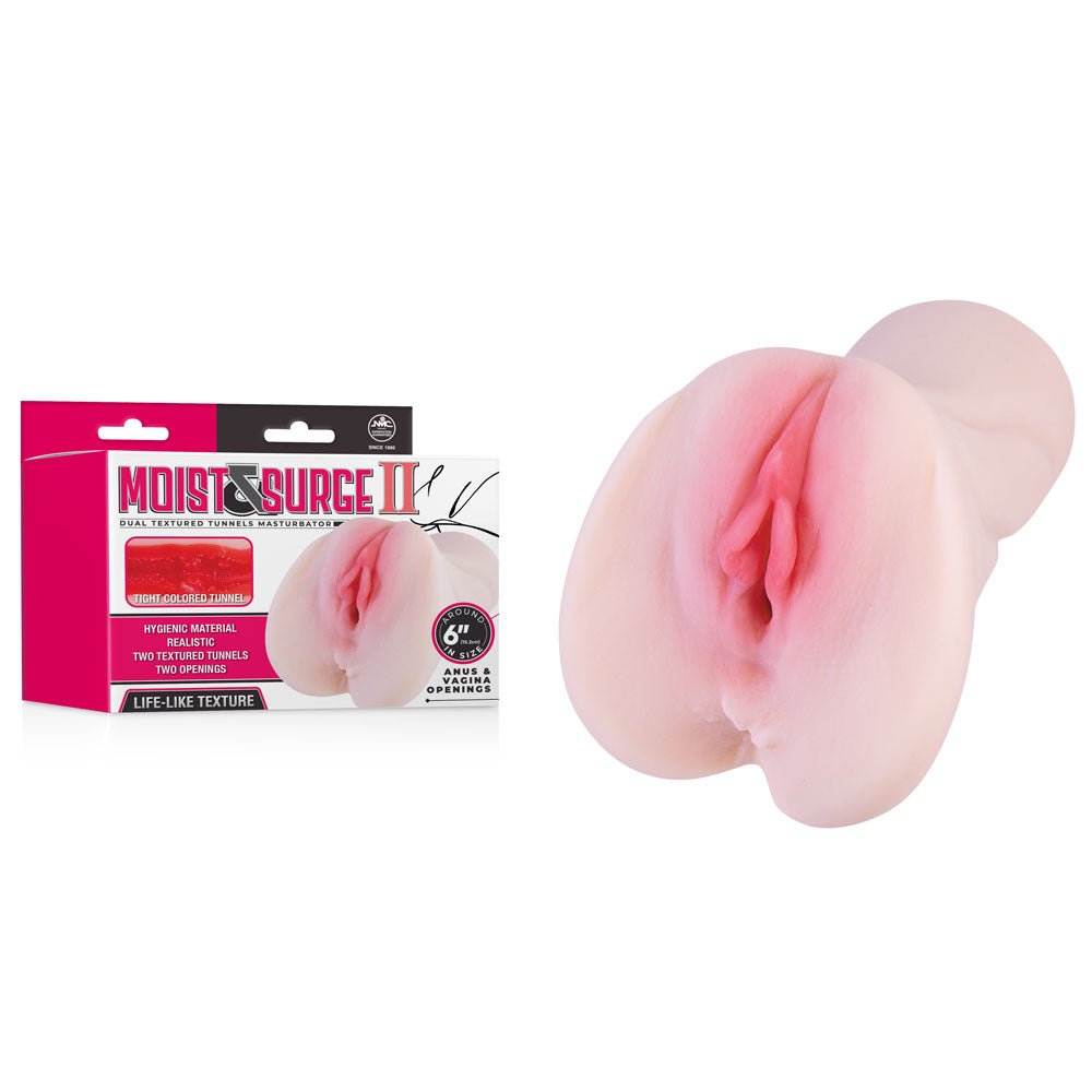 Moist & Surge II - Flesh Dual Layer Vagina Stroker