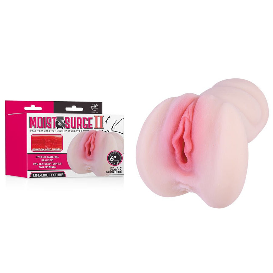 Moist & Surge II - Flesh Dual Layer Vagina Stroker 2