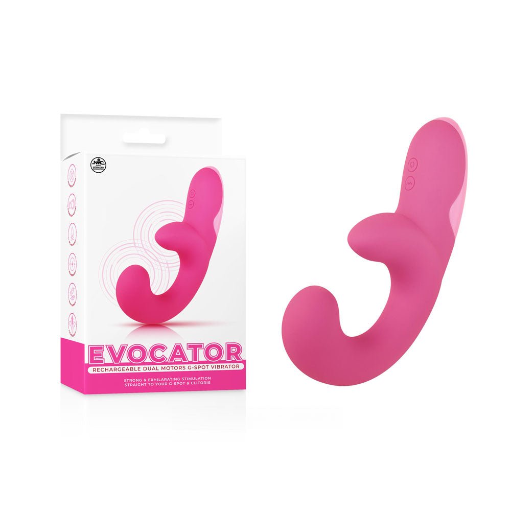 Evocator - Dual Motor G-Spot Vibrator - Pink