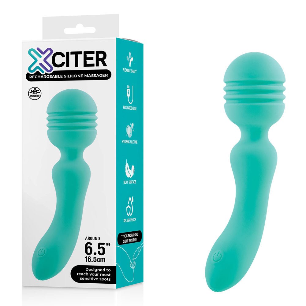 Xciter Massage Wand - Teal