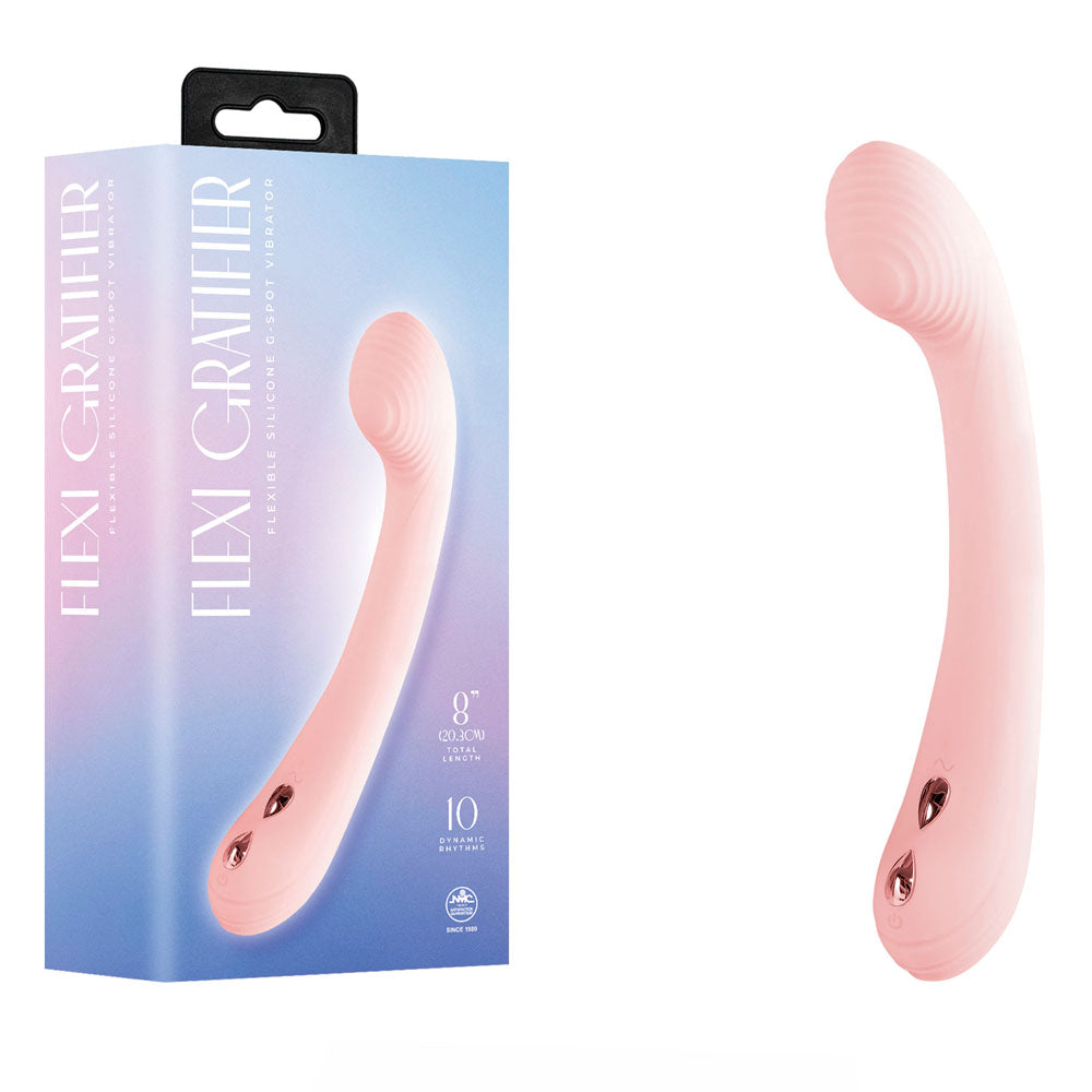 Flexi Gratifier G-Spot Vibrator - Pink
