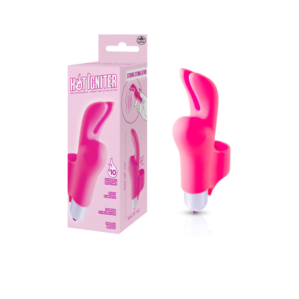 Hot Igniter Finger Stimulator - Pink