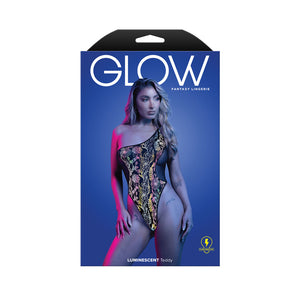 Glow Luminescent Flash Reflective Teddy - Black - M/L