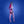 Glow Equilibrium Bodystocking - Glow In Dark Pink - OS