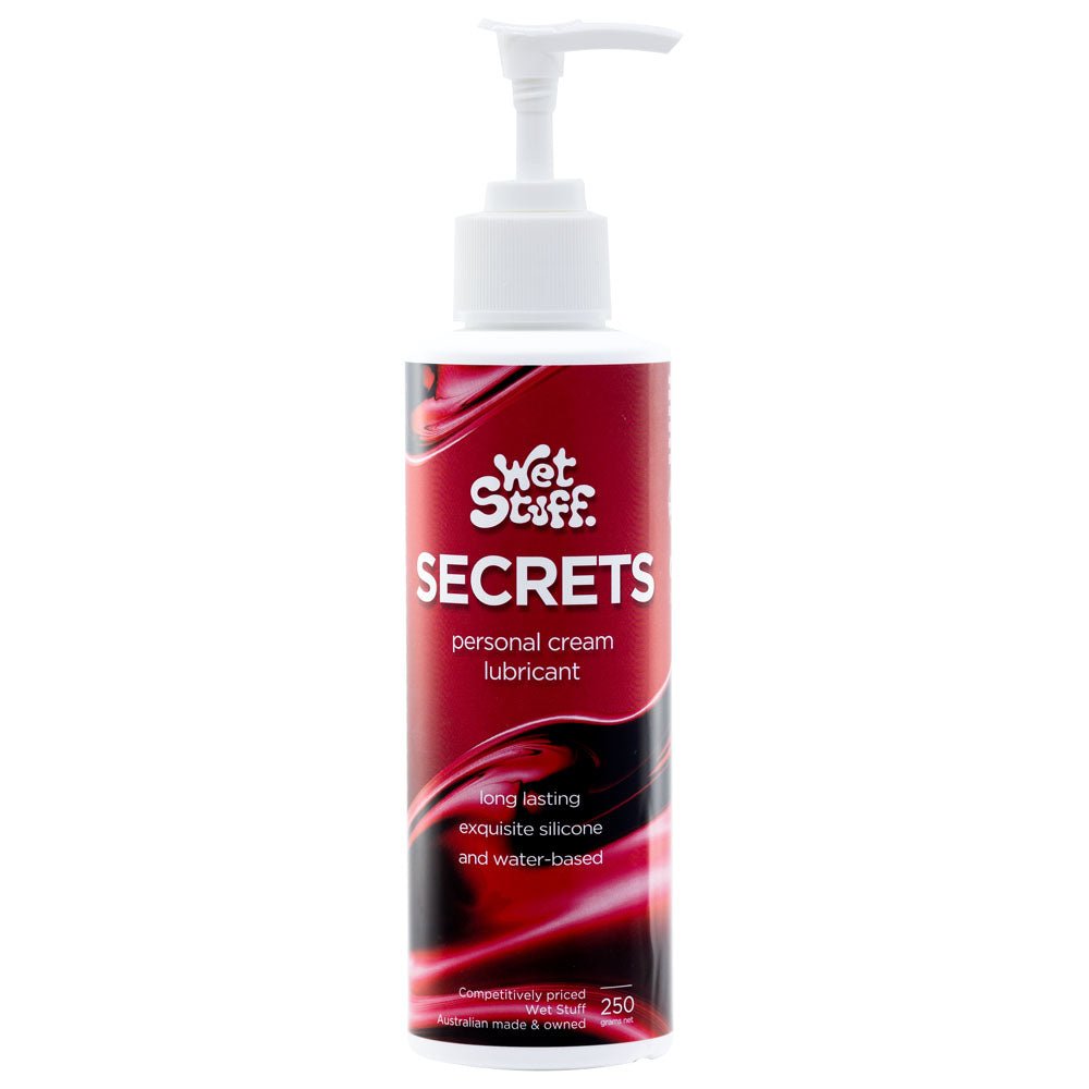 Wet Stuff Secrets - Hybrid Lubricant - 250g Pump