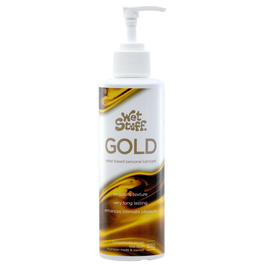 Wet Stuff Gold - Water Based Lubricant - 270g