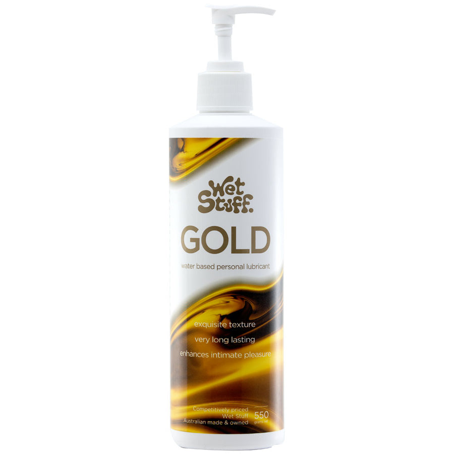 Wet Stuff Gold - Water Based Lubricant - 550g