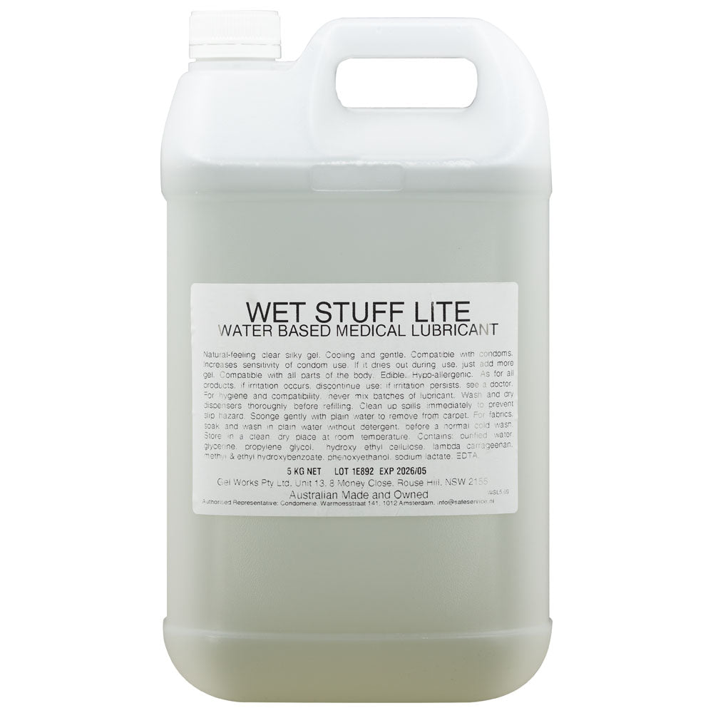 Wet Stuff Lite - Water Based Lubricant - 5kg