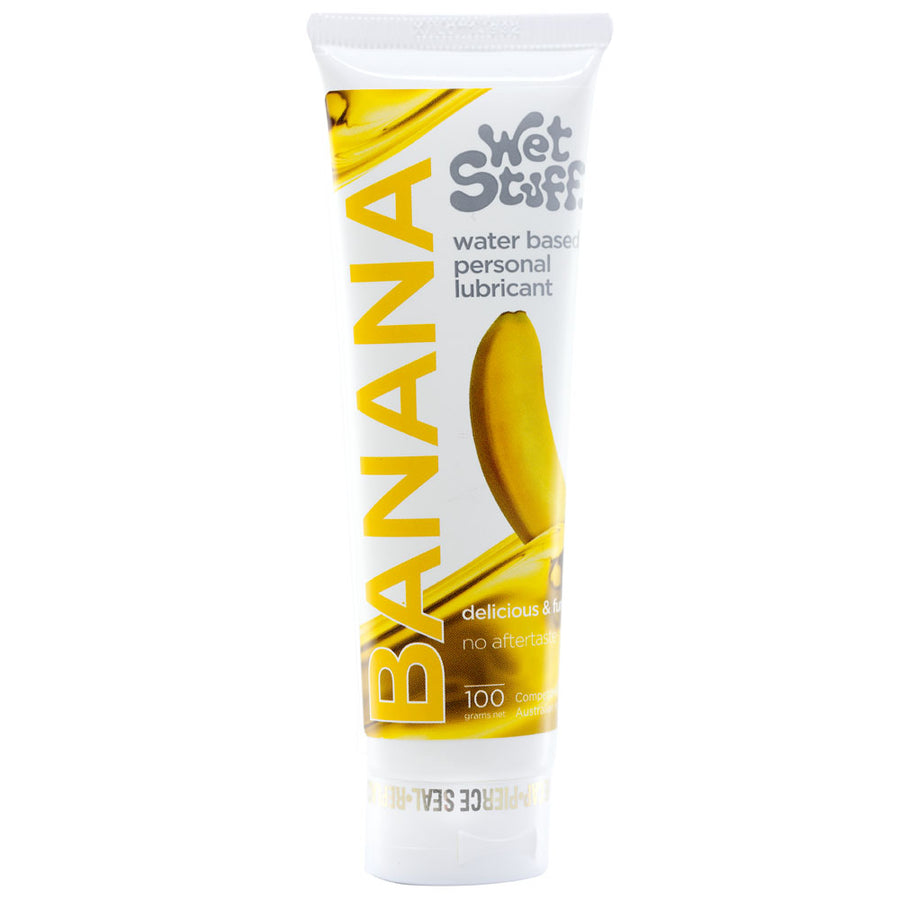 Wet Stuff Banana - Flavoured Water Based Lubricant - 100g