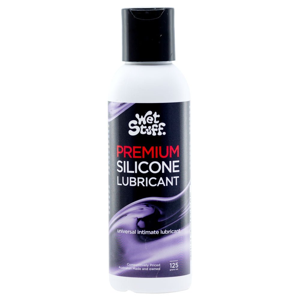 Wet Stuff Premium - Silicone Lubricant - 125g Disk Top