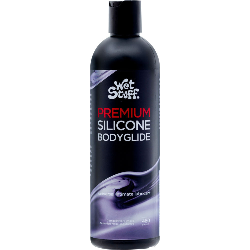 Wet Stuff Premium - Silicone Lubricant - 460g Disk Top