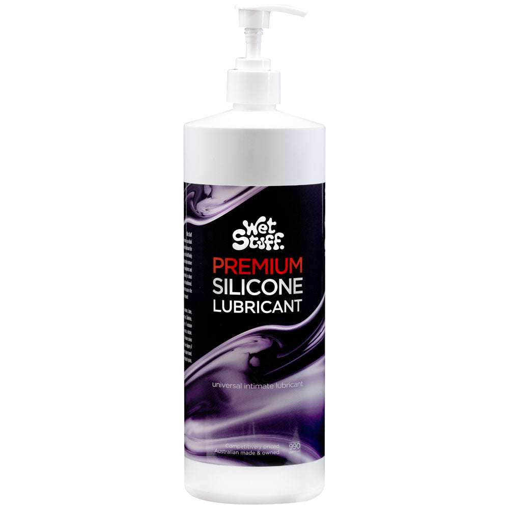 Wet Stuff Premium - Silicone Lubricant - 990g Pump Top