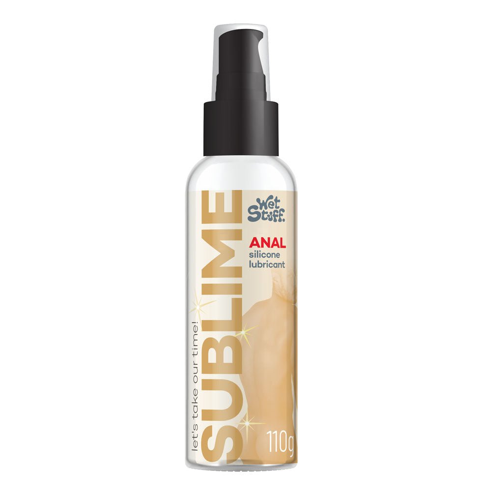 Wet Stuff Sublime - Anal Silicone Lubricant - 110g Pump