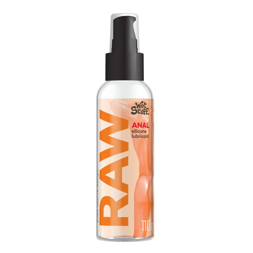 Wet Stuff Raw - Anal Silicone Lubricant - 110g Pump