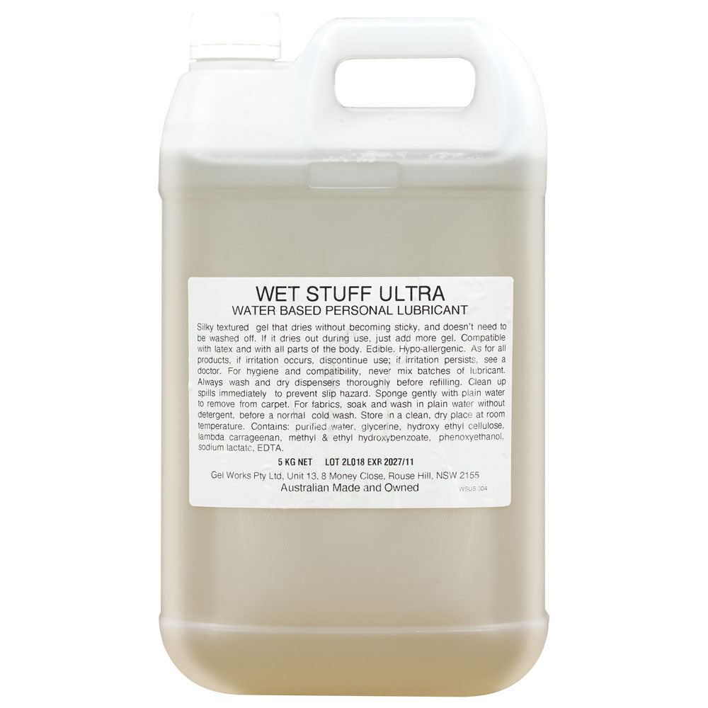 Wet Stuff Ultra - Water Based Lubricant - 5kg