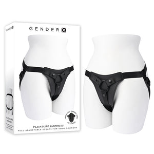 Gender X Pleasures Adjustable Harness - Black