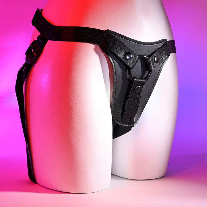 Gender X Pleasures Adjustable Harness - Black