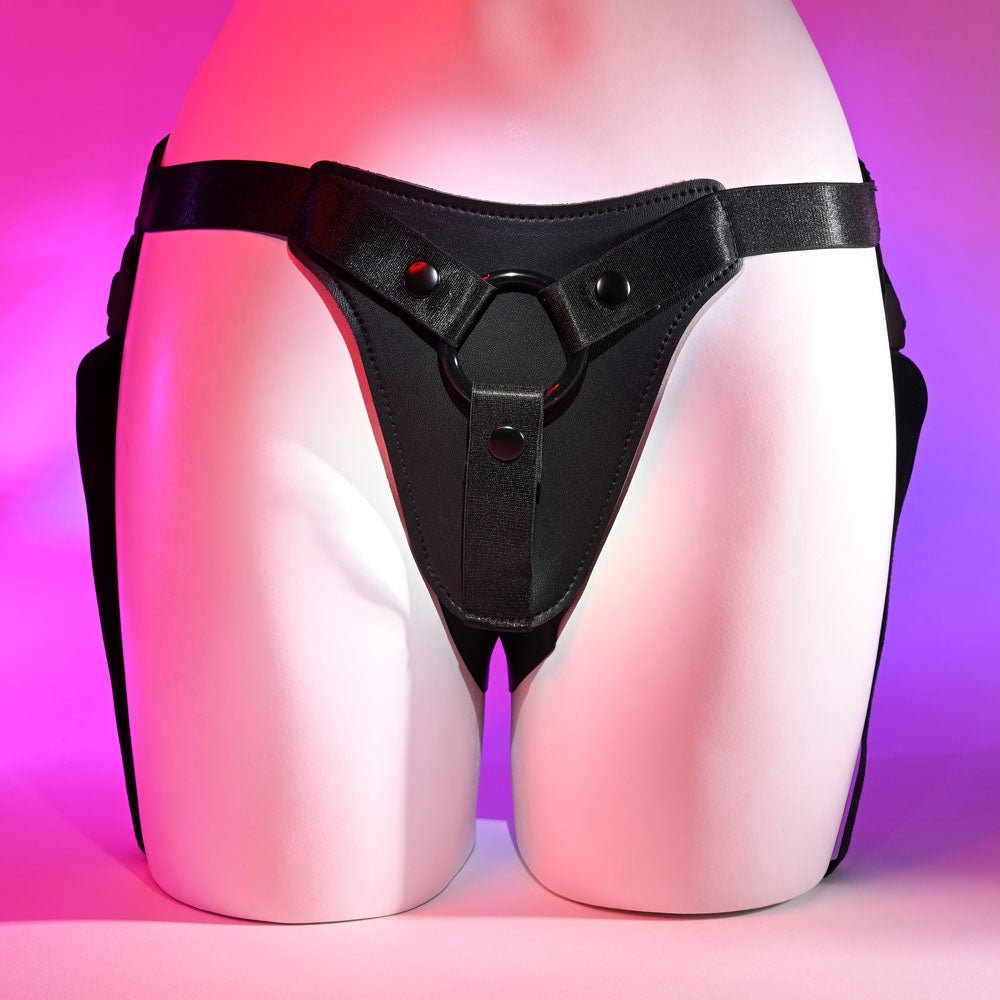 Gender X Pleasures Adjustable Harness - Black