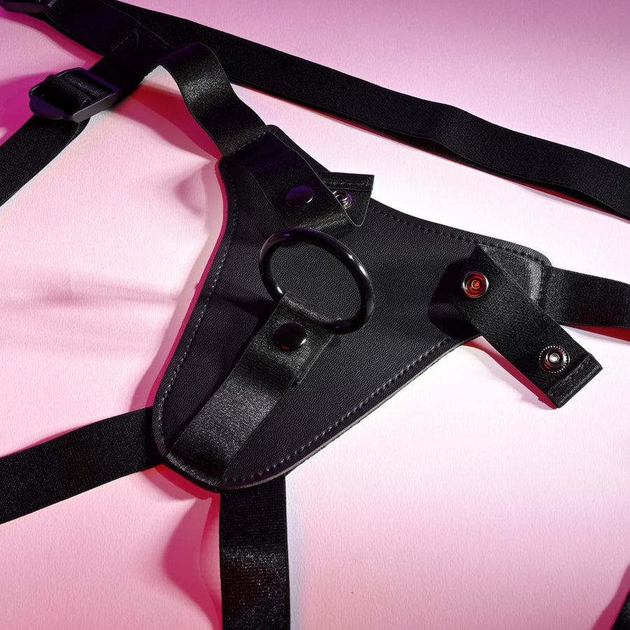 Gender X Pleasures Adjustable Harness - Black