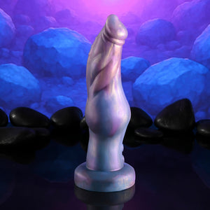 Gender X Imaginary Friend - Purple/Pink Vibrating Fantasy Dildo with Remote