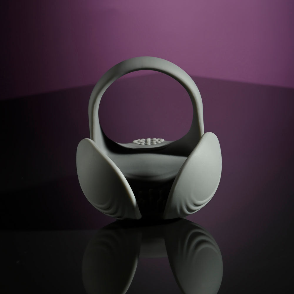 Gender X Undercarriage Vibrating Ring - Grey